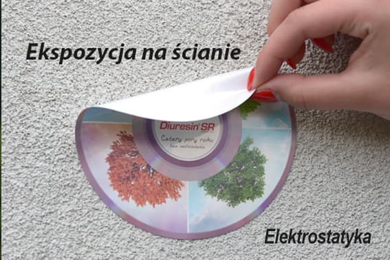 Naklejki Elektrostatyczne - przyklej "bez kleju" do każdej powierzchni